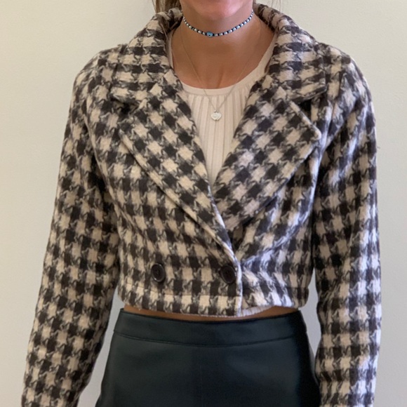 Jackets & Blazers - NWT Houndstooth Jacket